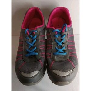 Women's Vionic Alliance Walking Shoes Sneakers Orthopedic Sz 9 M Gray Pink